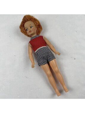 Ideal Toy Corp Pepper Doll Orange Blonde Hair Tammy Sister Vintage 1962